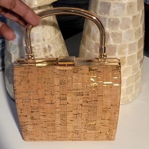 Elegant Tan Clutch Bag